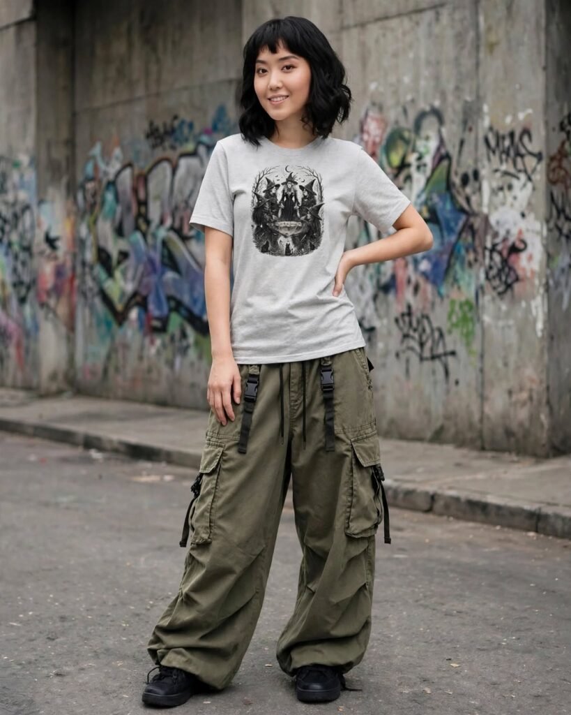 streetwear fullbody portrait